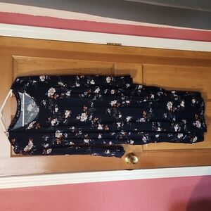 Maternity floral dress